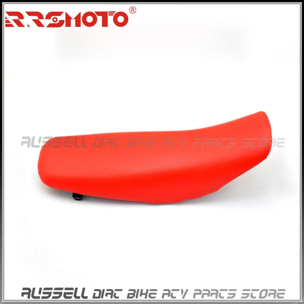 Красный CRF70 высокий чехол для сиденья, высокая плотная губка для HONDA CRF70 Dirt Pit Bike Honda или китайская Реплика велосипеда