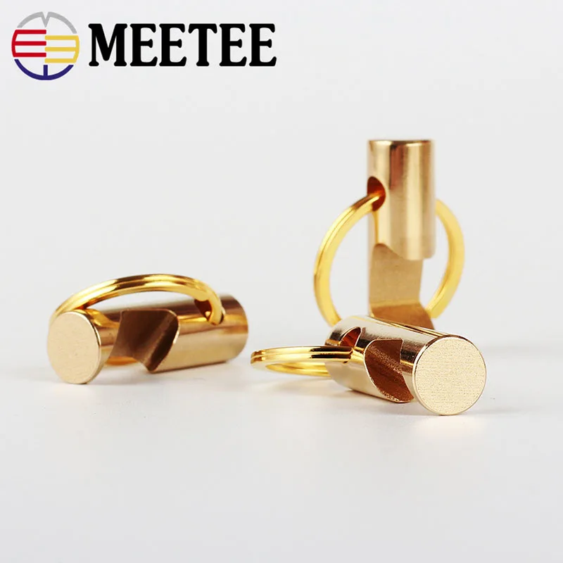 

Meetee 5pcs 32x10mm Brass Bottle Opener Buckle Gold Pure Copper Beer Mini Keychain Deco Pendant DIY Hardware Accessories BD036