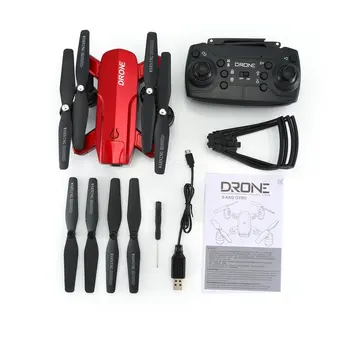 

ZD5-L 720P /1080P/4K Optical Flow Dual Camera Foldable RC FPV Drones With WIFI RC Helicopter Aircraft Model Toys Smart Follow