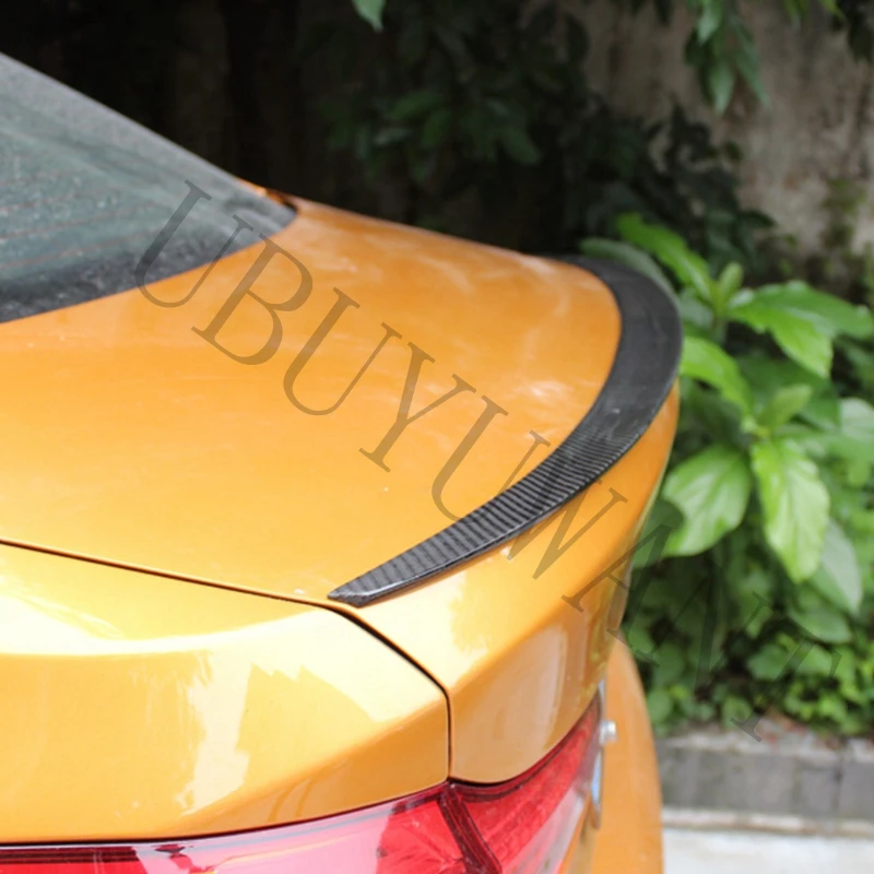 

High Quality Carbon Fiber Exterior Rear Spoiler Tail Trunk Wing Decoration For BMW 1 Series F52 Sedan 2017 2018 2019 M Style