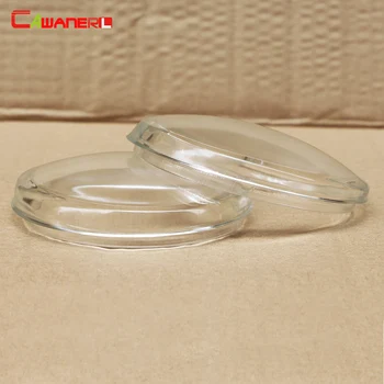

Cawanerl For Lexus RX350 RX450h LX570 CT200h HS250h ES300h ES350 Car Left + Right Fog Light Glass Lens Cover 94mm x 100mm