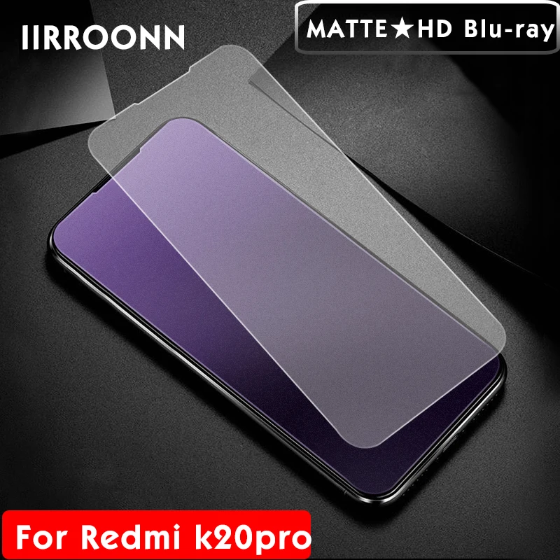 2 шт./лот, матовое закаленное стекло для Xiaomi redmi K20 pro, Защита экрана для redmi k20 pro 9T 6D, закаленное стекло с защитой от синего света, светильник - Цвет: Matte HDBL