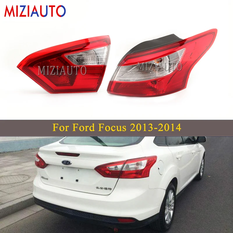 

Rear Tail lights For Ford Focus 2013-2014 Tail Stop Brake Lamp Rear Turn Signal Fog light Warning Car Accessories