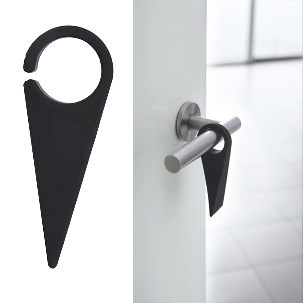 Wedge Guard Protector Soft Home Convenient Door Stopper Silicone Hardware Wall Office Mini Non Punching Mute