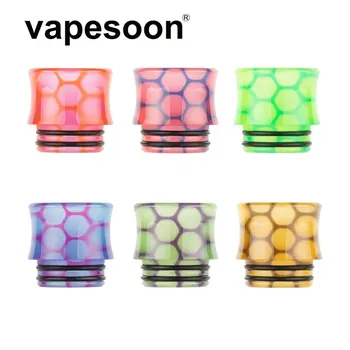 

15pcs Luminous 810 Drip Tip Resin Mouthpiece for DRAG UFORCE T1 T2 Revenger NRG 810 thread tank Drip Tips 810