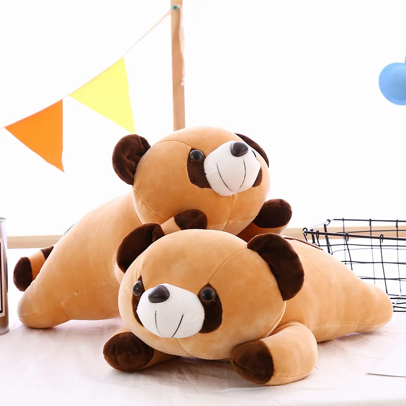 

Manufacturers Direct Selling New Style And Soft down Cotton Small Raccoon Plush Toys Software Bear Doll Pillow Doll Wholesale