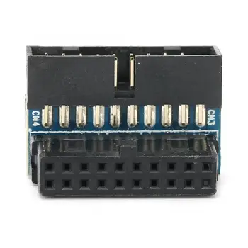 

AA 19 PIN Turn 90 Degree Turn Connector for Host Wiring Desktop Computer Accessories internal computer cables