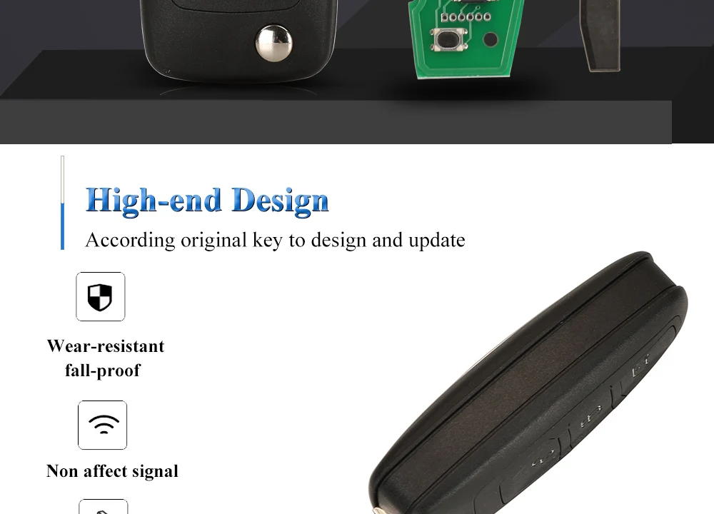 Chiave/Telecomando Per Ford Tourneo Transit Personalizzato Telecomando Flip Fob Aftermarket - Bk2t-15k601-aa/ Ac 434mhz Ask 4d (83) Chiavi Ford - H58ffa4b7f09942909be54c4535fe0126Z