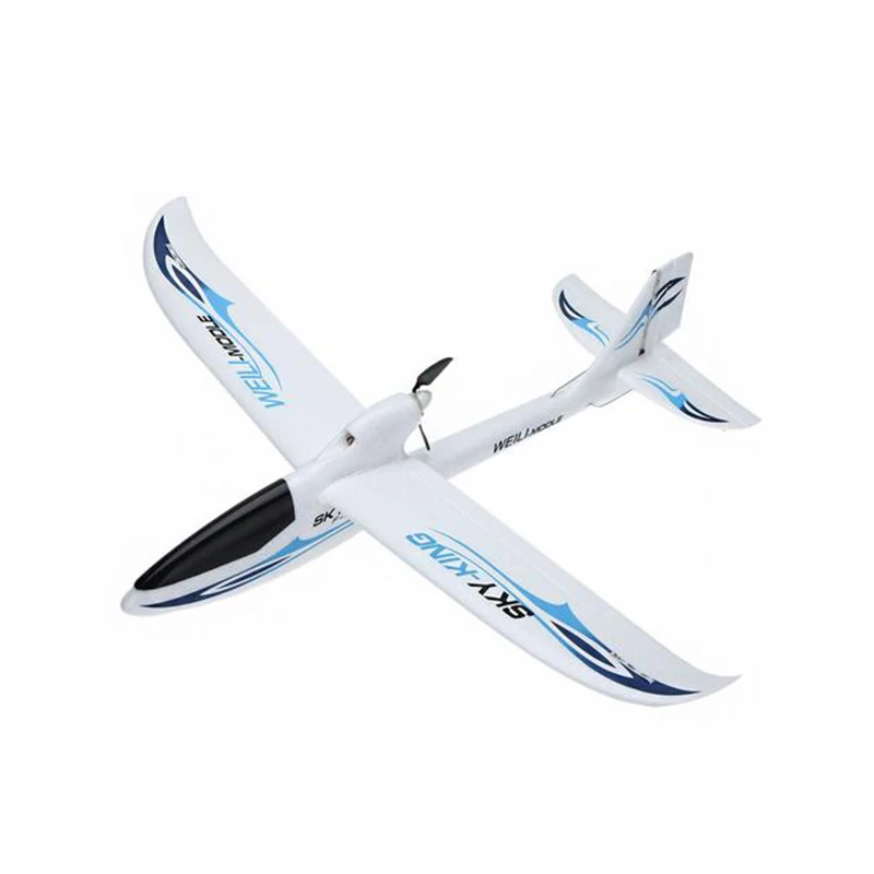 Фото Parkten Wltoys F959s Улучшенный F959 с гироскопом Sky King 3CH RC самолет Push-speed Glider RTF Good Same Ss F949 фиксированный самолет №4