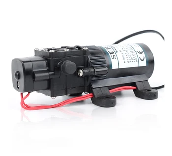 

DC12V High Pressure Diaphragm Water Pump 2L/Min 30M Head Max 55psi For RV Marine Boat Caravan