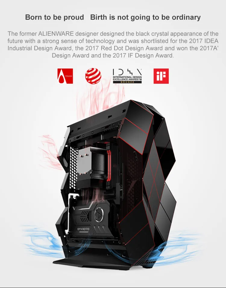 IPASON TaiDu черный кристалл игровой настольный компьютер 9th Gen i5-9400F GTX1660-6G DDR4 8G 500GNVME SSD 30 дюймов 200 Гц полный комплект