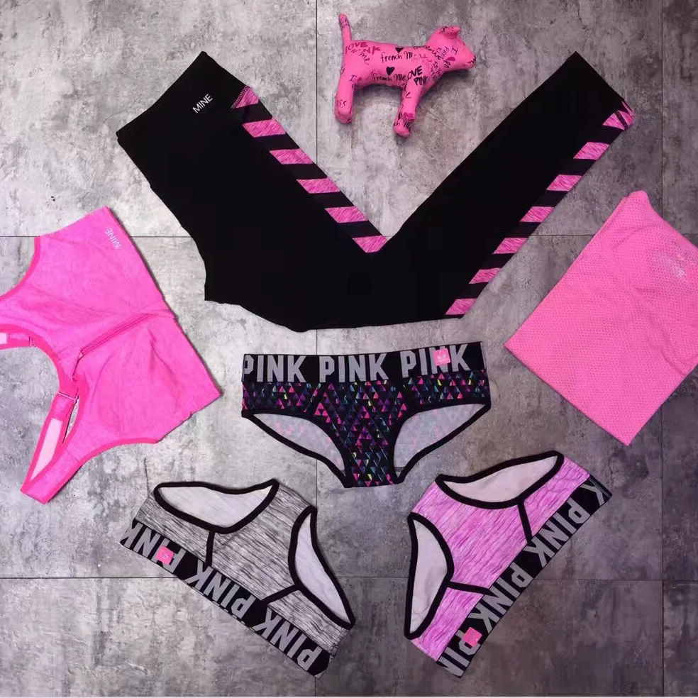 

Sexy Womens underwear comfortable lingerie magic pink cotton Briefs Sports Fashion Briefs Letter panties Young girl underwear