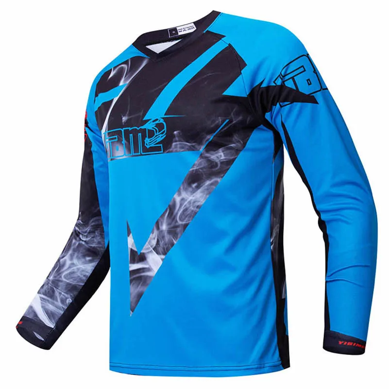 2019 горные для мотокросса из ткани Джерси Мужская MTB футболка YBM Мотоцикл MX Гонки
