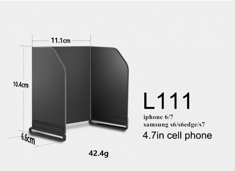 4,7 5,5 7,9 9,7 в солнцезащитный козырек для планшет Sunshade крышка контроллера для DJI Mavic Pro Platinum Air Mavic 2 DJI Spark Phantom 4 3 Inspire 1 - Цвет: L111(For 4.7in)