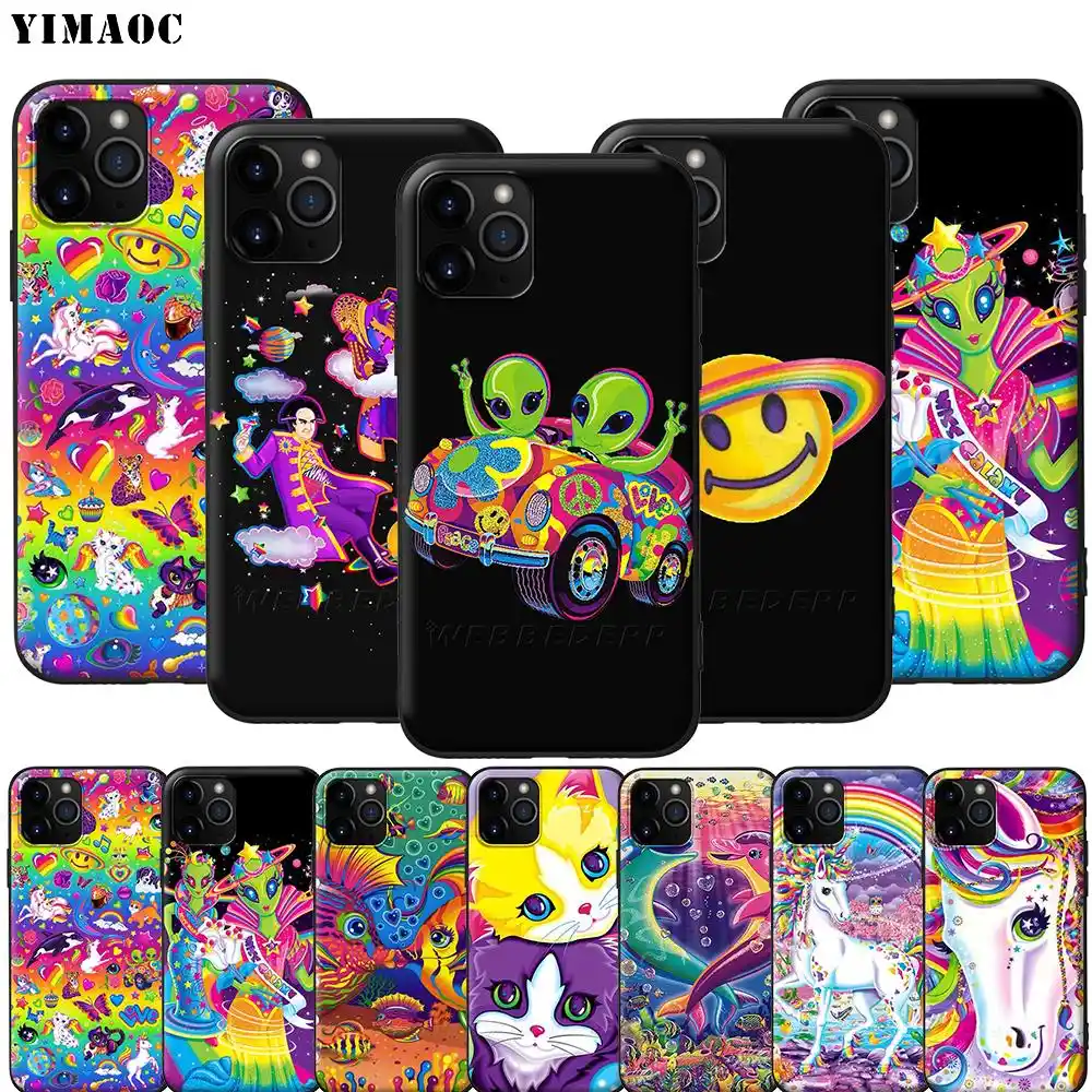 Yimaocリサフランク Iphone 5 12ミニ11プロxs最大xr 8 7 6 6sプラス5 5s Se 電話用緩衝材 Aliexpress