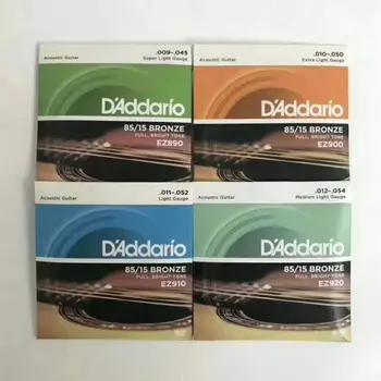 

daddario acoustic guitar strings EZ890 EZ900 EZ910 EZ920 Bronze Acoustic Guitar Strings,free shipping