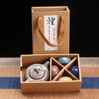 

New style Individual celadon tea set Travel convenience Tea set tea set teapot Office household drinking utensils WSHYUFEI