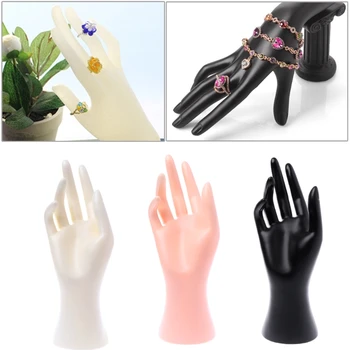 

Mannequin Hand Finger Glove Ring Bracelet Bangle Jewelry Display Stand Holder