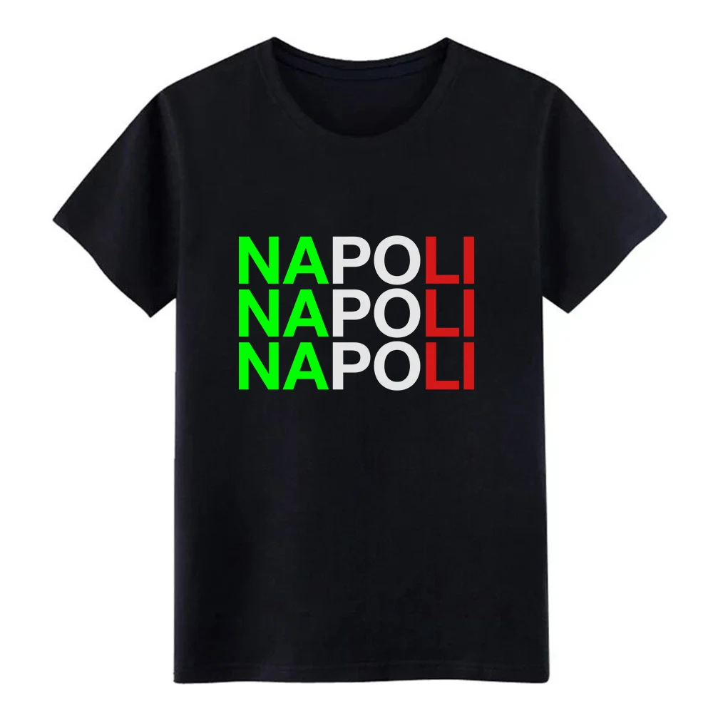 Футболка napoli мужская с коротким рукавом свободная Удобная Стандартная рубашка