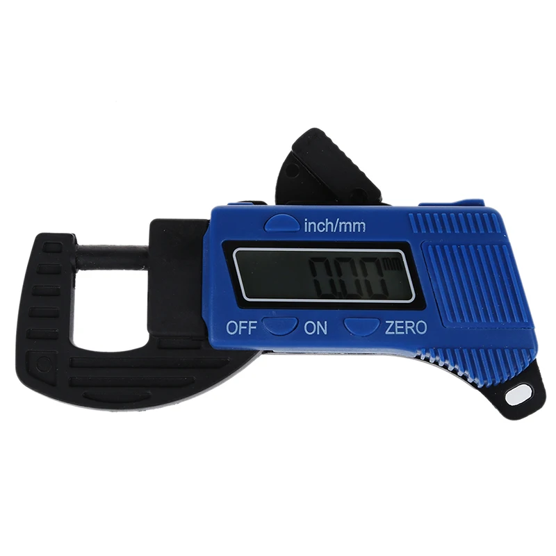 Digital Outside Millimeter Thickness Caliper Carbon 0-12.7mm Fiber Gauge