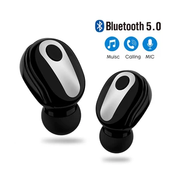 

s9 Mini Bluetooth 5.0 headset, WiFi headset with microphone, sports headset, handsfree, stereo headset for all mobile phones