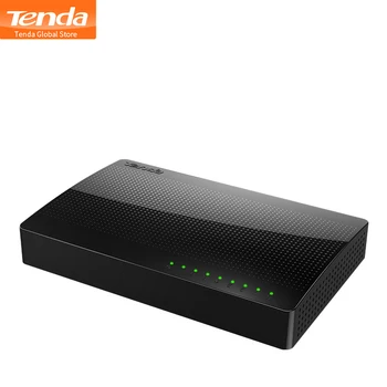 Tenda SG108 Gigabit Mini 8-Port Desktop Switch Fast Ethernet Network Switch LAN Hub RJ45 Ethernet and Switching Hub Shunt