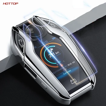 

TPU Car LED Display Key Case Cover Accessories for BMW 7 Series 740 new 5 Series 530 L6 series GT x3