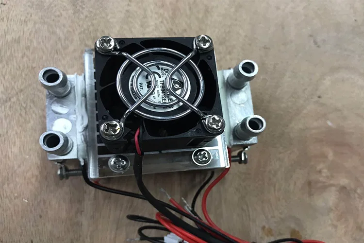 DIY 120W TEC пельтье холодильник на полупроводниках водяное охлаждение Кондиционер движение для охлаждения и вентилятора