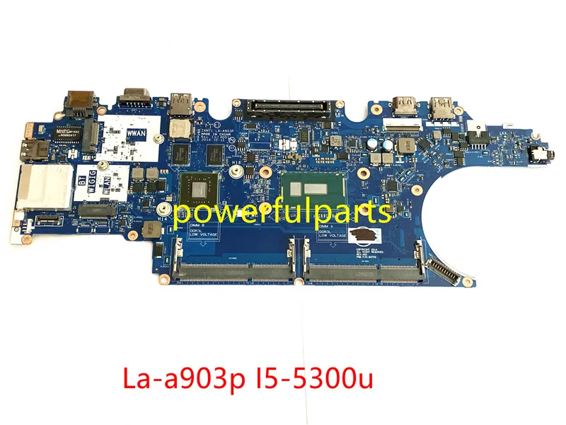 100% рабочая ZAM71 LA-A903P для DELL latitude E5450 Материнская плата ноутбука i5-5300u @ 2 3 ГГц