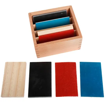 

Montessori Temperature Sensory Life Skill Touch Material Woonden Toys Educational Early-learning Gift for Kids Girls Boys Home