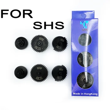 

Gear Set For SHS 9:1 12:1 13:1 16:1 18:1 32:1 Ultra-High Speed Gear Set Accessories for Ver.2/3 AEG Airsoft Gel Blaster Gearbox