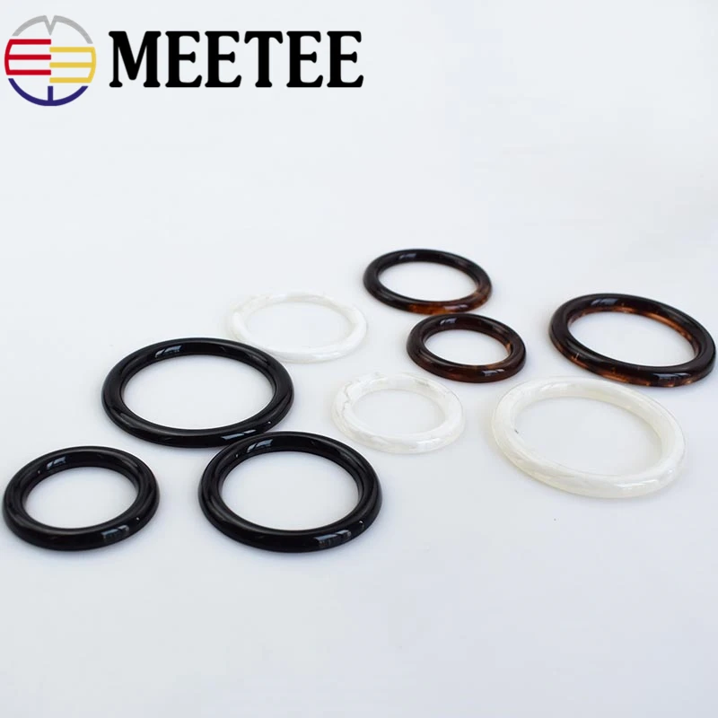Круглые пуговицы Meetee из смолы с уплотнительным кольцом 3 0 4 5 см женские шарфы