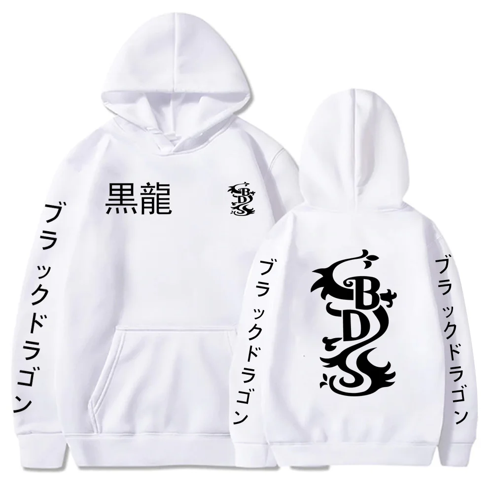 2021 Hot Anime Tokyo Revengers Black Dragon Graphic Hip Hop Sweatshirt for  Men Women Teens - AliExpress