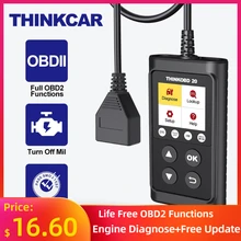 Thinkcar thinkobd 20 obd 2 scanner profissional carro ferramenta de diagnóstico automático leitor código automotivo verificar a luz do motor dtc lookup