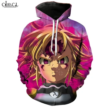 

The Seven Deadly Sins Hoodies Men Women 3D Print Meliodas Sin of Anger Harajuku Streetwear Long Sleeve Sweatshirt Hooded Coat