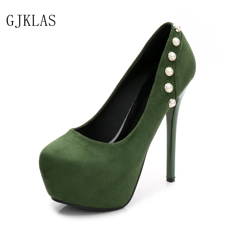 

Women Shoes High Heel Platforms Stiletto Woman Pumps Platform Dresses for Women Party High Heels Pearl Ladies Shoes Sexy Heels
