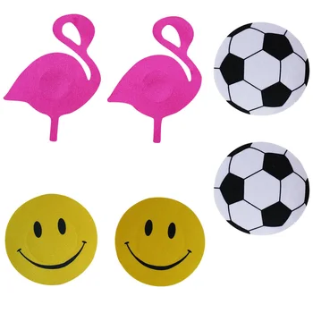 

2 Pairs/lot Disposable Nipple Covers Invisible Breast Petals Flamingo Tape Stick On Bra Pad Pastie.Intimate Accessories Nipple