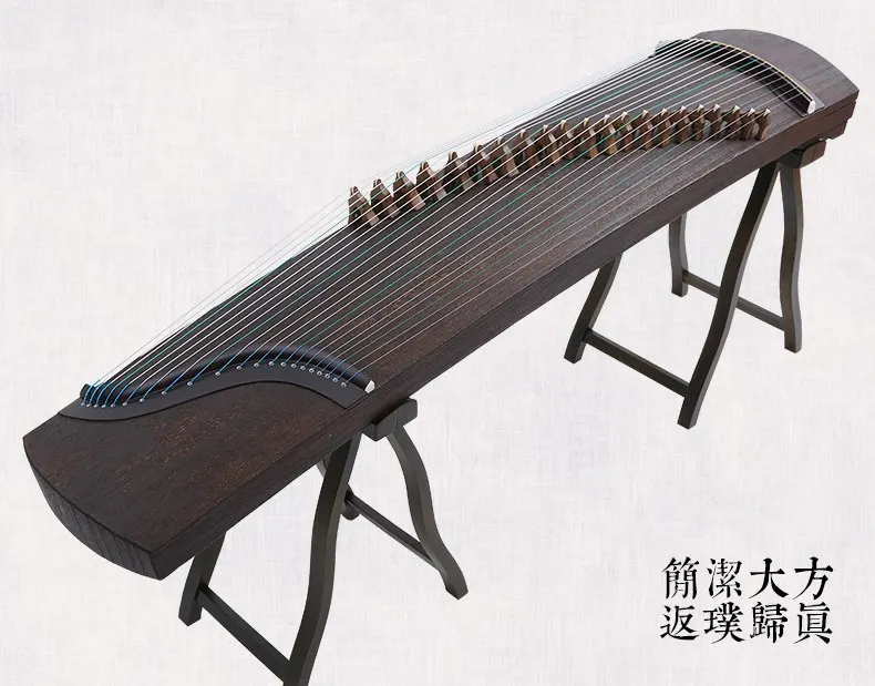 Профессиональный 21 струнный китайский zither fortune paulownia твердой древесины guzheng твердой древесины простой поверхности gu zheng zither