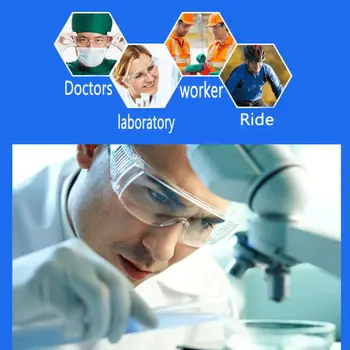 

Safety Goggles Anti-bacterial Fog Dust Splash Proof Glasses Sport Windproof Tactical Labor Protection Glasses Dust-proof Eyewear