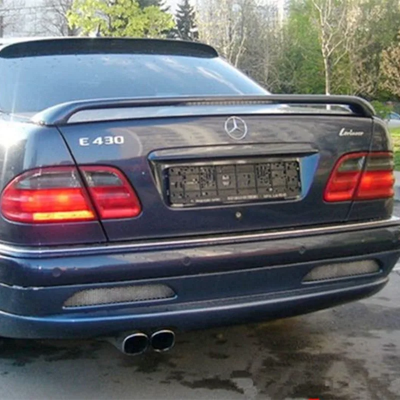 For Carbon Fiber 19972002 W210 Eclass Rear Wing Trunk Spoiler Spoilers & Wings AliExpress