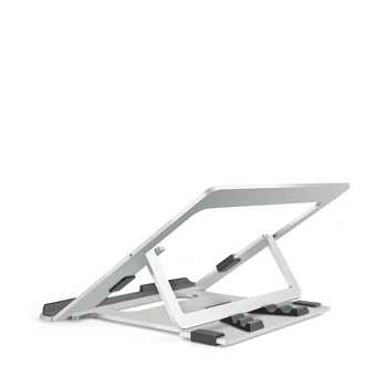 

Aluminum Alloy Laptop Holder Stand Adjustable Folding Portable for Notebook Computer Bracket Lifting Cooling Holder Non-slip