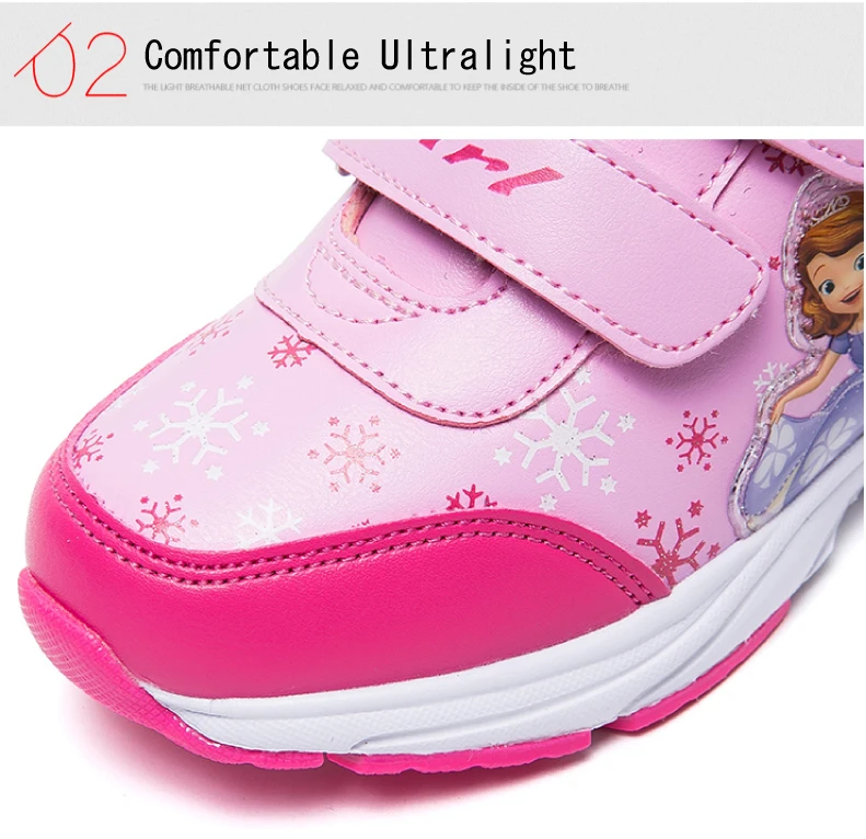 Зимние детские кроссовки, обувь для девочек, плюшевая теплая детская обувь, обувь принцессы для девочек, детская повседневная спортивная обувь для девочек