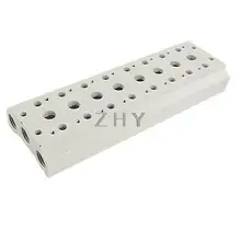 8 станций пневматический контроль прямоугольник керамический блок электромагнитный клапан основание