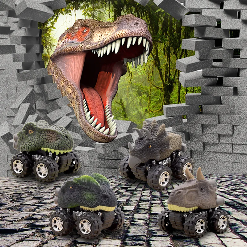 

Simulation Dinosaur Return Force Car Toy Model Mini Toy Car