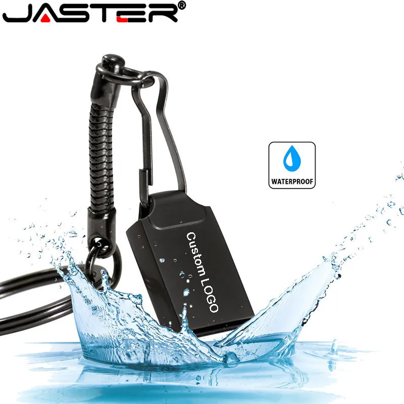 JASTER Горячая супер мини Usb флеш-накопитель металлическая usb флешка 64 Гб Флешка usb флеш 64 ГБ 32 ГБ 16 ГБ 4 ГБ Водонепроницаемая Флешка флеш-диск