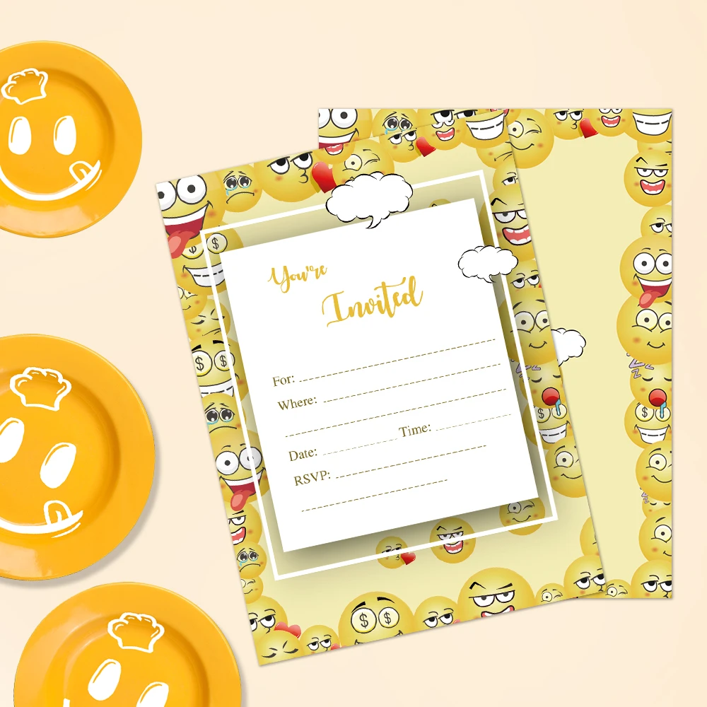 10 Uds. De frases faciales divertidas para Baby Shower, invitaciones para  tarjetas de fiesta de cumpleaños, recuerdos, decoraciones, suministros de  fiesta para niños|Tarjetas e invitaciones| - AliExpress