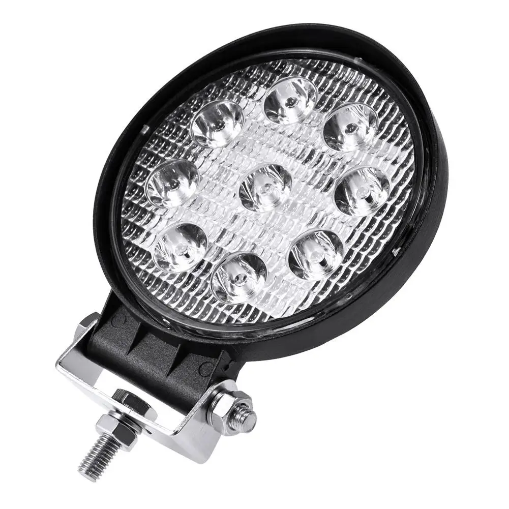  10pcs 6Inch LED Offroad Work Light Bar Flood Spot Combo Beam 27W/48W 12V For Jeep ATV UAZ SUV 4WD 4 - 4000101713830