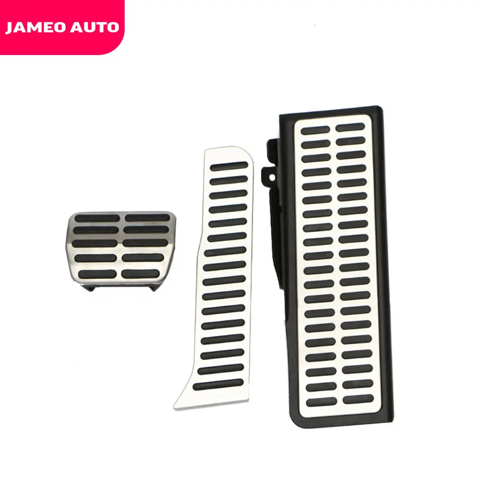 Автомобильные педали Jameo из нержавеющей стали подставки для ног Skoda Octavia A5 Volkswagen VW