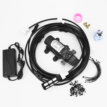 

6M High Pressure Water Pump Sprayer 12V 5L/Min160PSI Booster Diaphragm Mist Pump with Food Grade PE Tube for Cooling System