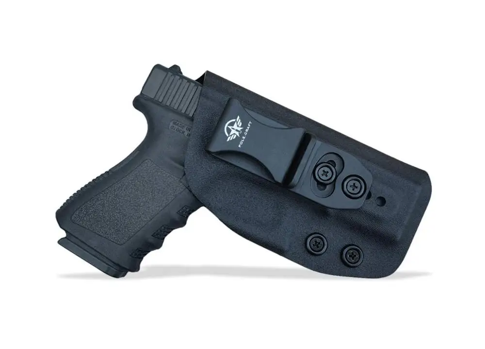 Black For Right Полюс. Ремесло IWB KYDEX кобура Glock 19 19X23 25 32 Cz P10 пистолет кобуры пояс носить Скрытая кобура Glock 19 Пистолет Чехол - Цвет: Black For Right